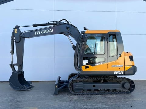 2026 Hyundai R85A crawler excavator, side view