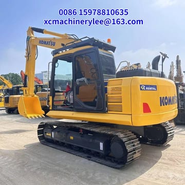 2024 Komatsu PC200 crawler excavator, rear three-quarter view 2024 Komatsu PC200 crawler excavator, rear three-quarter view