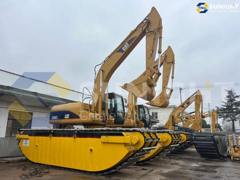 2018 Caterpillar 320CL koparka amfibijna, widok z boku 2018 Caterpillar 320CL koparka amfibijna, widok z boku