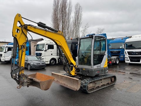 2021 Wacker Neuson EZ50 mini excavator, side view 2021 Wacker Neuson EZ50 mini excavator, side view