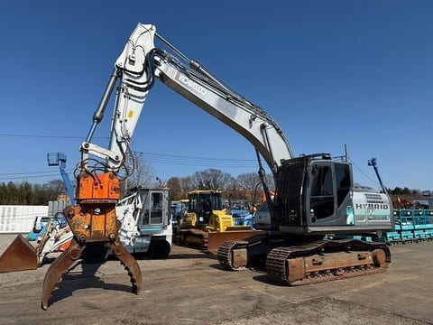 2014 Kobelco SK200H-9 crawler excavator side view 2014 Kobelco SK200H-9 crawler excavator side view