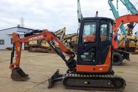 2025 Hitachi 30 crawler excavator, side view 2025 Hitachi 30 crawler excavator, side view