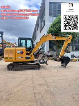 2024 Caterpillar 306E2 mini excavator side view 2024 Caterpillar 306E2 mini excavator side view