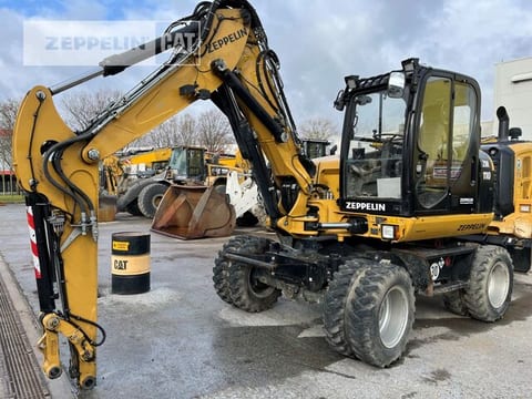 2018 Zeppelin ZM110 wheel excavator, front three-quarter view 2018 Zeppelin ZM110 wheel excavator, front three-quarter view