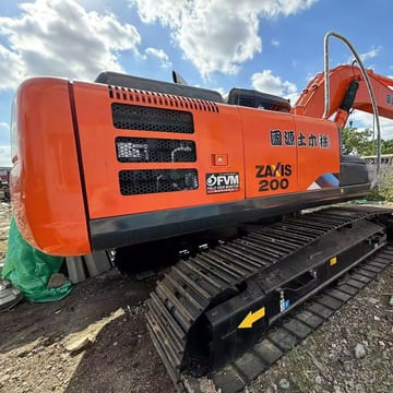 Hitachi ZAXIS 200 crawler excavator side view Hitachi ZAXIS 200 crawler excavator side view