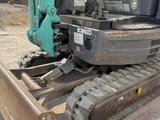 2017 Kobelco SK20SR-5 mini excavator, side view of the lower structure