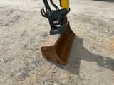 2019 Wacker Neuson ET65 mini excavator bucket and quick coupler