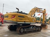 2023 XCMG XE380GK crawler excavator, rear three-quarter view