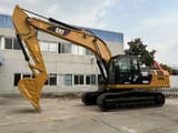 2023 Caterpillar 325D crawler excavator, side profile view