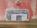 2000 O&K RH16 crawler excavator identification plate