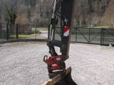 2020 Volvo ECR88D mini excavator boom and bucket detail