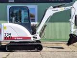 2002 Bobcat 334 mini excavator, side view