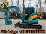 2022 Kubota KX161 mini excavator, side view