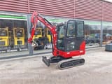 2025 Mole M20 mini excavator, side view