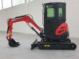 2026 JPC HT25 mini excavator, side view