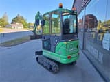 2025 Mole M20EL mini excavator rear three-quarter view