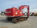 2013 Caterpillar 320EL crawler excavator, rear three-quarter view