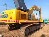 2024 Komatsu PC350-7 crawler excavator, rear three-quarter view