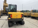 2023 Volvo EC60C mini excavator, rear view