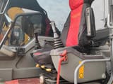 2021 Volvo EC240CL crawler excavator interior cab view