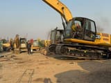 2019 JCB JS220LC crawler excavator, side view