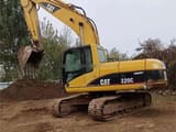 2018 Caterpillar 320C crawler excavator, side view