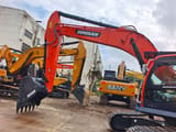 2024 Doosan DX300 crawler excavator, side view