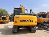 2024 Komatsu PC130 crawler excavator rear view
