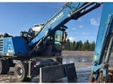 2017 Fuchs MHL320F material handler, side view