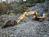 2005 Komatsu PC228USLC-3 crawler excavator side view