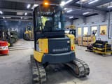 2007 Komatsu PC50MR-2 mini excavator, rear view