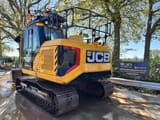 2023 JCB 140X LC crawler excavator, rear three-quarter view