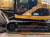 2018 Caterpillar 308D mini excavator, side profile view