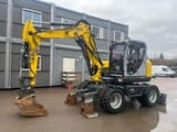 2022 Wacker Neuson EW100 wheel excavator side view