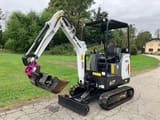 2022 Bobcat E17 mini excavator, side view