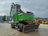 2016 Sennebogen 735E material handler, rear three-quarter view