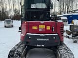 2022 Yanmar VIO57-6B crawler excavator, rear view