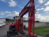 2016 Yanmar VIO50-U mini excavator, front view of boom