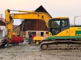 2006 Komatsu PC180-7 crawler excavator side view