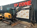 2020 Volvo ECR50D mini excavator, front three-quarter view