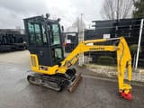 2019 Komatsu PC16R-3HS mini excavator, side view