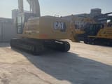 2022 Caterpillar 330GC crawler excavator, rear three-quarter view