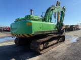 2016 Hitachi ZX300LC-6 crawler excavator, rear three-quarter view