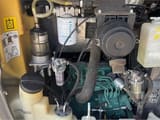 2017 Volvo EC18D mini excavator engine compartment view