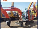 2016 Hitachi ZX60 crawler excavator, side view