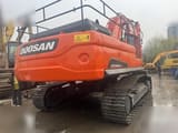 2024 Doosan DX340LCA crawler excavator rear view