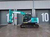 2022 Kobelco SK130LC-11 crawler excavator, side profile view