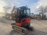 2023 XCMG XE27E mini excavator, front three-quarter view