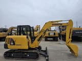 2023 Komatsu PC56 mini excavator, side view