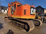 2016 Caterpillar 335FLCR crawler excavator, rear three-quarter view